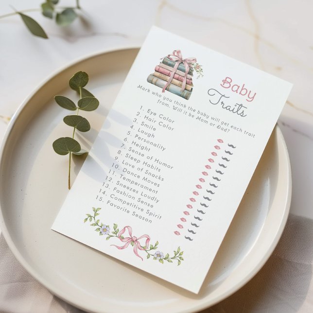 Baby Tracks Pink Storybook Baby Shower Spiel (Von Creator hochgeladen)