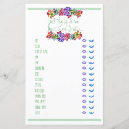 Baby Tracks Succulent Baby Shower Game