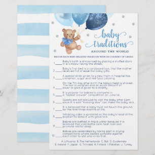 Baby Traditions Spiel Baby Dusche Teddy Bär