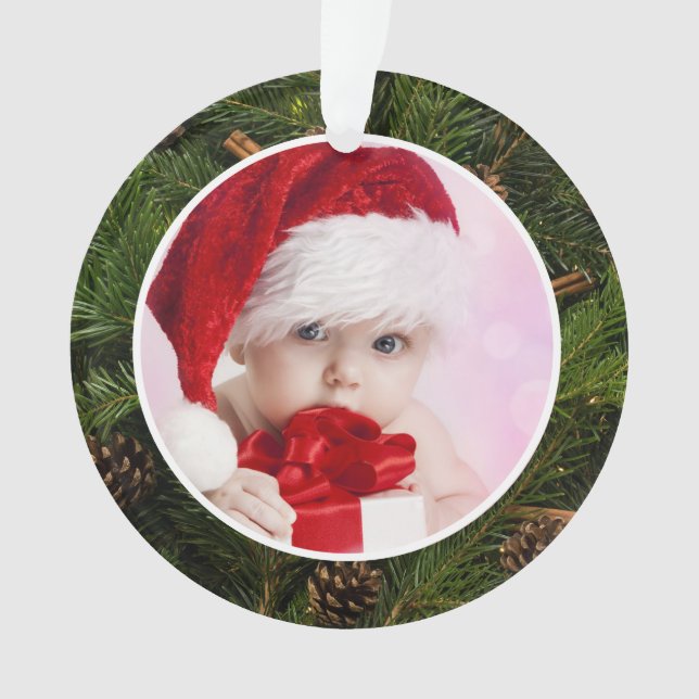 Baby Tree Niedlich Ornament (Vorderseite)