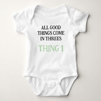 Baby Triplets, lustige Triplets Geschenkidee, neut Baby Strampler