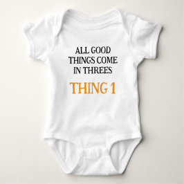 Baby Triplets, lustige Triplets Geschenkidee, neut Baby Strampler