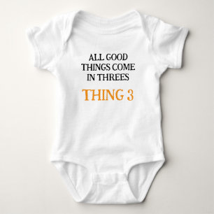 Baby Triplets, lustige Triplets Geschenkidee, neut Strampler