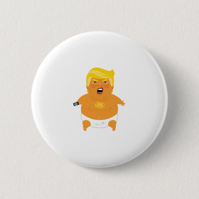 Baby Trump Button (Vorderseite)