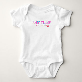 Baby Trump Snapsuit, Girls MAGA Säugling Bodysuit Baby Strampler