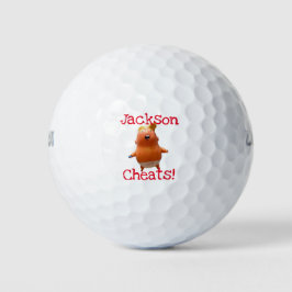 Baby Trump spricht Golfball