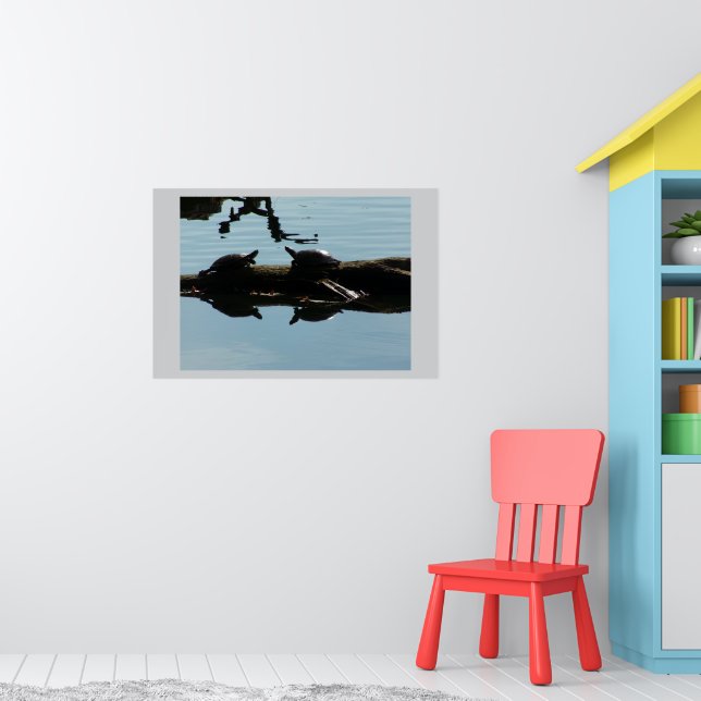 Baby Turtle Friends Poster (Kinderzimmer 1)