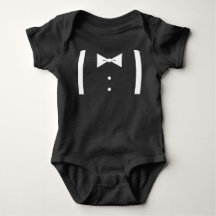 Baby Tuxedo Bodysuit