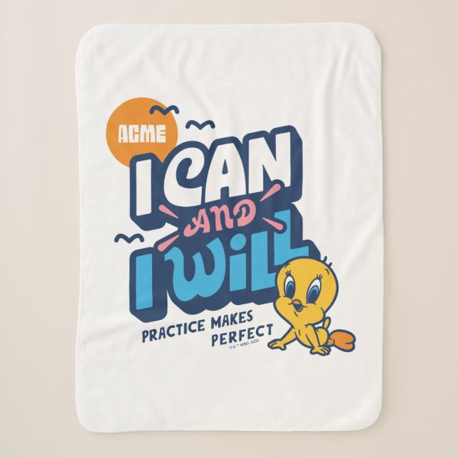 Baby TWEETY™ - Ich kann und werde Sherpadecke (Vorderseite)