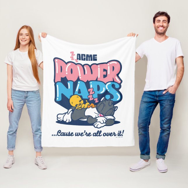 Baby TWEETY™ & SYLVESTER™ Power-Nickerchen Fleecedecke (Beispiel)