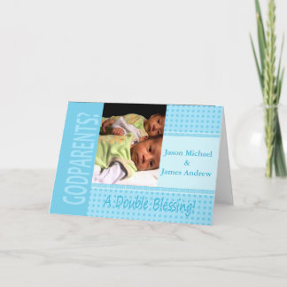 Baby Twin Boys sind unsere Eltern Einladung