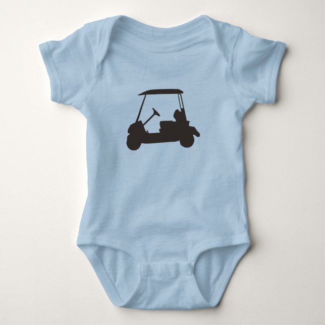 Baby-u. Kleinkind-Entwurf GOLFMOBIL Baby Strampler (Vorderseite)