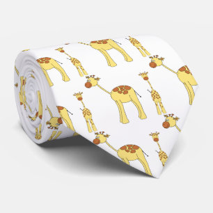 Baby und Adult Giraffe. Krawatte