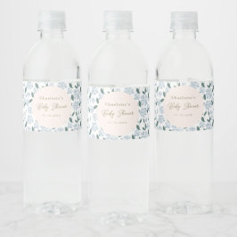 Baby und Dusty Blue Floral Baby Dusche nach Maß