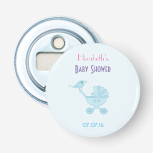 Baby und Mommy Bluebirds Baby Dusche Gefallen Flaschenöffner