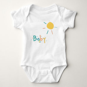 Baby und Sonne Strampler