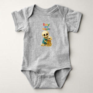 Baby und Waggles — Die Knochenköpfe Strampler