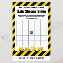 Baby Under Construction Baby Shooting Game PRINTED