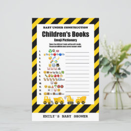 Baby Under Construction Baby Shooting Game PRINTED