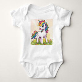 Baby Unicorn Baby Strampler