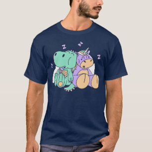 Baby Unicorn & Dinosaurier Schlafkids Schlafkleidu T-Shirt