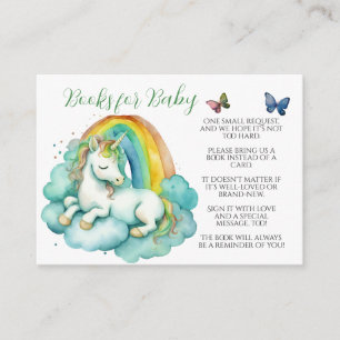Baby Unicorn Gender Neutral Books for Baby Begleitkarte