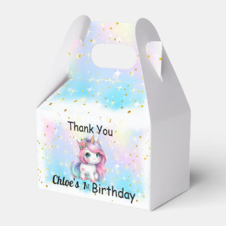 Baby Unicorn Gift Box, Geschenkschachtel