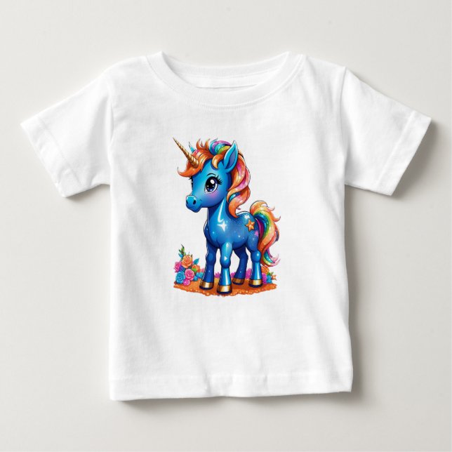 Baby Unicorn T-shirt (Vorderseite)