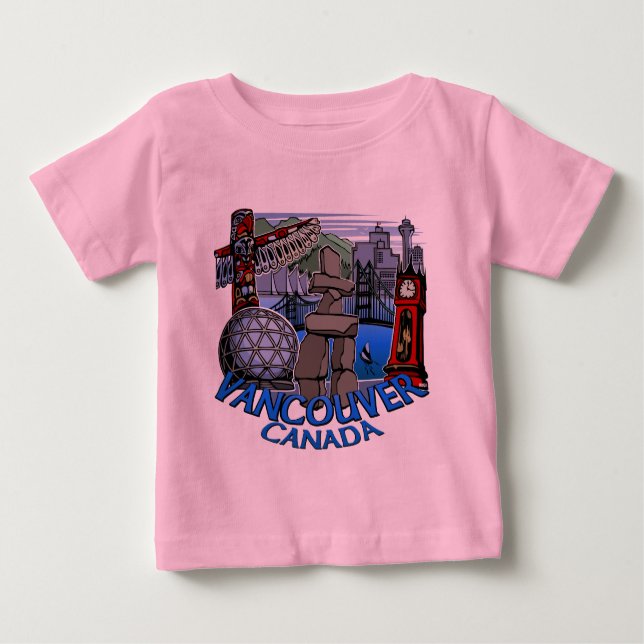 Baby Vancouver Shirt Bio Vancouver Strampler (Vorderseite)