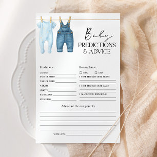 Baby-Vorhersagen und Ratschläge Denim Blau Jeans B