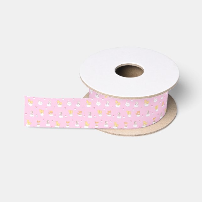Baby-Wald Satinband (Spule)