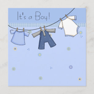 Baby Wäscheleine Baby Jungen Wäscheleine Baby Show Einladung