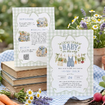 Baby-Wäscheleine Lokal angezogener Junge-Baby-Part