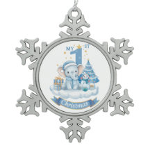 Baby Weihnachten – Zinn-Ornament