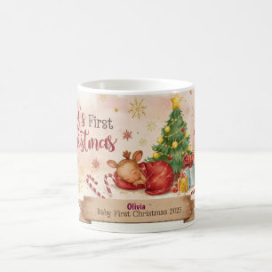 Baby-Weihnachts-Personalisierte Tasse