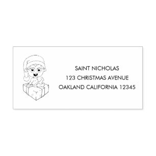 Baby Weihnachtsmann Permastempel