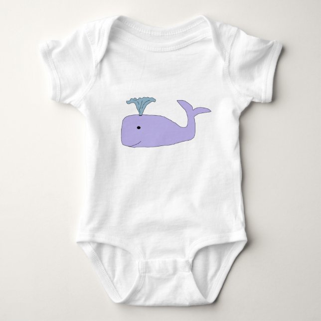 Baby Whale apparel Strampler (Vorderseite)