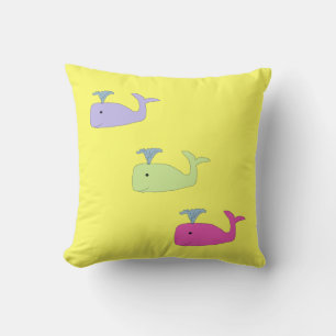 Baby Whales Kissen