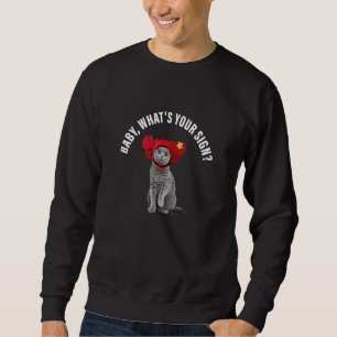 Baby Whatu2019s - Ihr Zeichen-Apparel Sweatshirt