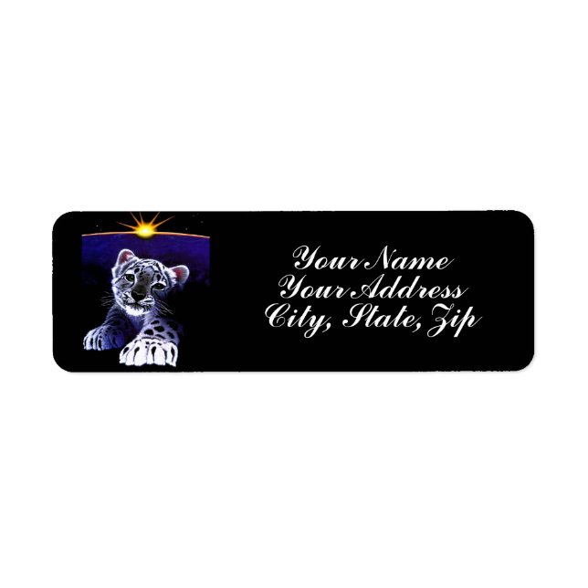 Baby White Tiger (Vorne)