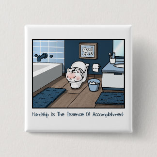 Baby White Tiger Hardship Abzeichen Funny Cartoon Button