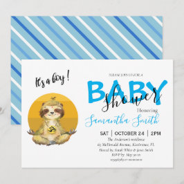 Baby Wild Jungle Animaux Invitation