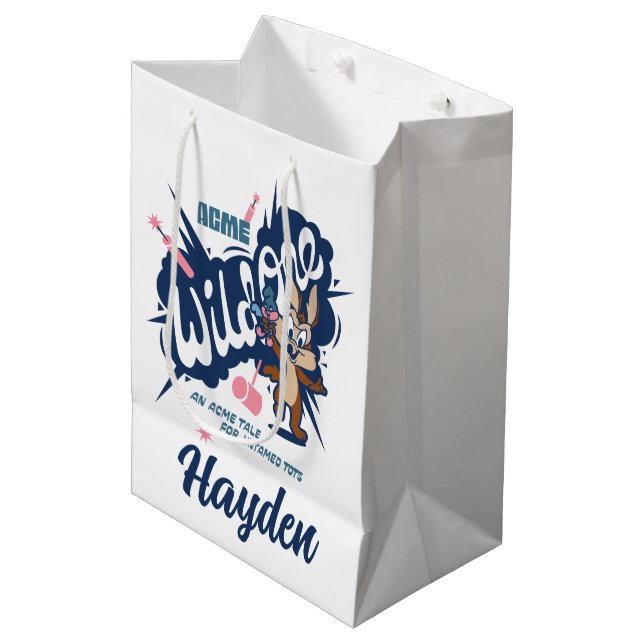 Baby WILE E. COYOTE™ - Wild One Mittlere Geschenktüte (Vorderseite Schrägansicht)