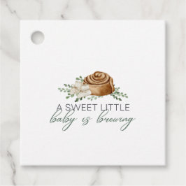 Baby wird gebäht geschenkanhänger