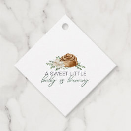 Baby wird gebäht geschenkanhänger