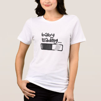 Baby wird geladen Tri-Blend shirt
