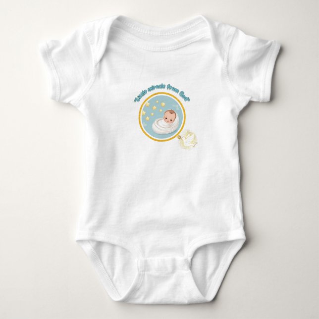 Baby with a Divine Purpose Strampler (Vorderseite)