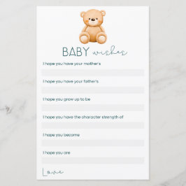Baby wünscht | Teddy Bear Baby Boy Showspiele