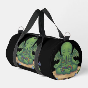 Baby Yoga Cthulhu Duffle Bag