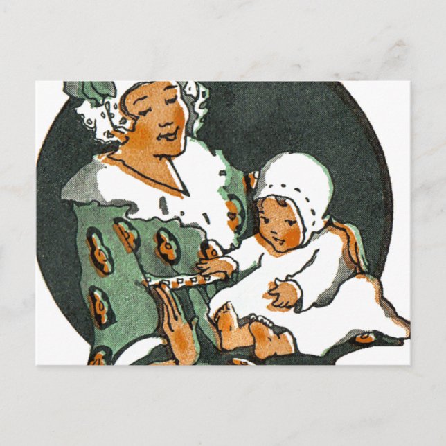 Baby-Zehen Postkarte (Vorderseite)